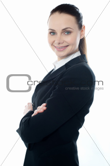 Closeup shot of successful businesswoman