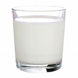 Milk in a glass