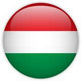 Hungary Flag Glossy Button
