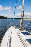 Sailing yacht in the Gulf of Finland