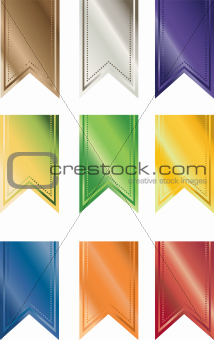 Primary Colored Pendant Banners