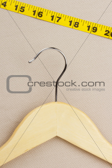 Hanger and Measuring Tape