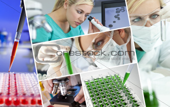 Female Scientist Doctor in Research Laboratory