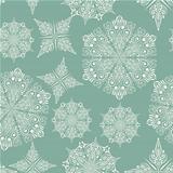 Vector Seamless Wintaer Pattern with Snowflakes