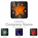 Abstract Star Company Logo