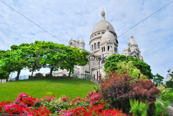 Paris. Basilica Sacre-Coeur