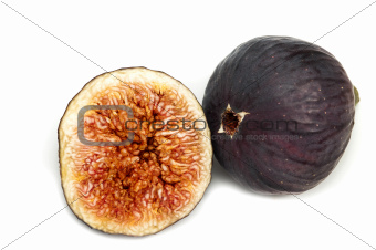 fresh figs isolated