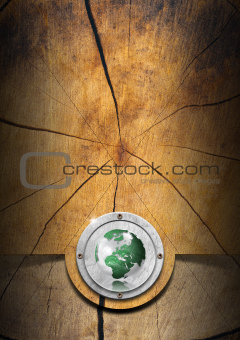 Eco Wooden Background