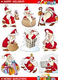 Cartoon Set of Christmas Themes
