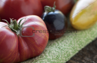 Heirloom Tomato Harvest