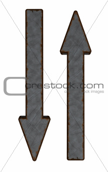 rusty arrows