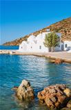 Chapel on Sifnos by the sea