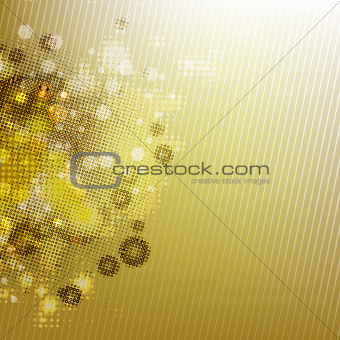 Gold Blurred Background