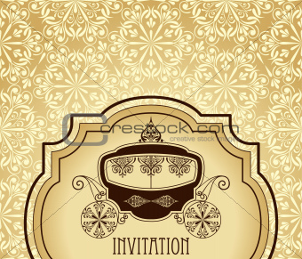 Vector Wedding Invitation