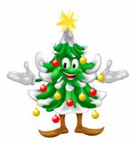 Decorated Christmas Tree man