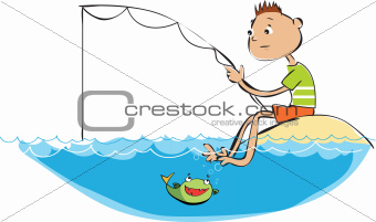 Fishing boy