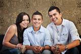 Joyful Hispanic Family