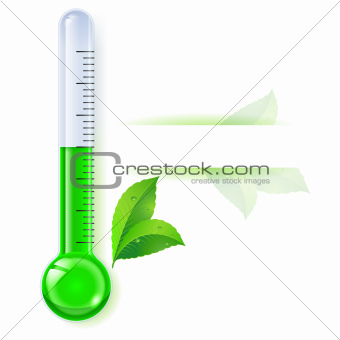 Thermometer by seasons