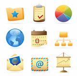 Icons for business metaphor