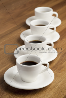 Coffee cups.