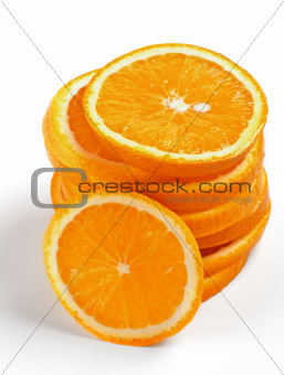 Stack of Orange Lobules
