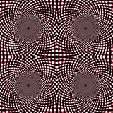 Geometric lined optical seamless pattern.