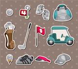 golf stickers