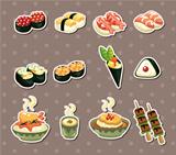 Japanese food stickers