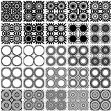 Geometric seamless patterns.