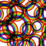 Rainbow seamless pattern.