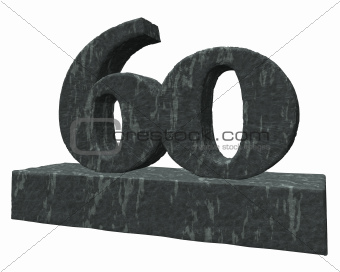 number sixty monument