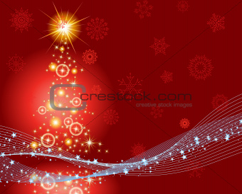 Christmas and New Year background