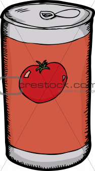 Can of Tomato Juice
