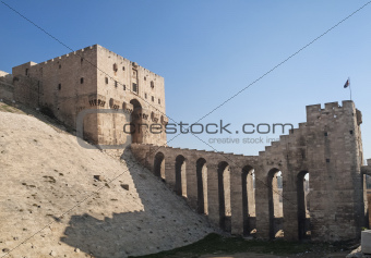 aleppo citadel in syria