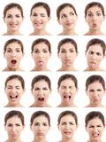 Multiple faces expressions