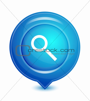 Vector location pointer icon