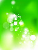 Green energy abstract background