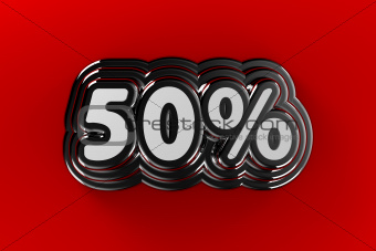 50 Percent Sign
