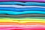 close up of colorful clothes