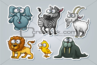 Cartoon animals