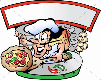 Cartoon Italian Man