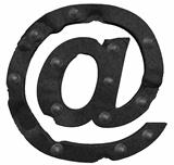 riveted email symbol