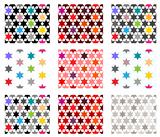 Seamless textures with stars