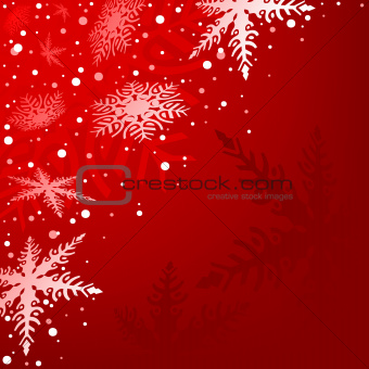 Red Xmas Background