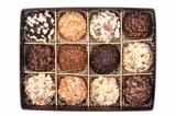Handmade chocolates box 