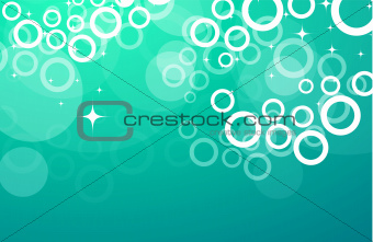 Vector abstract circles background