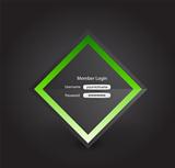 Vector business login page