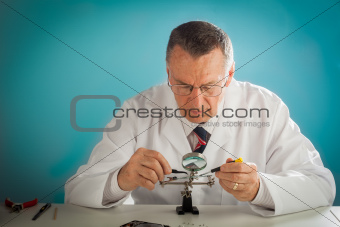 Repair Man Working