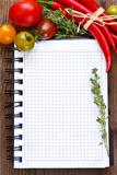 Vegetable notebook.