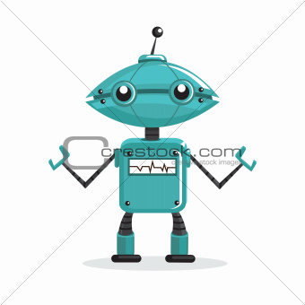 Cartoon robot